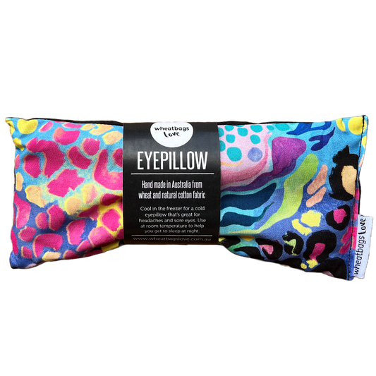 Electric Leopard Eye Pillow