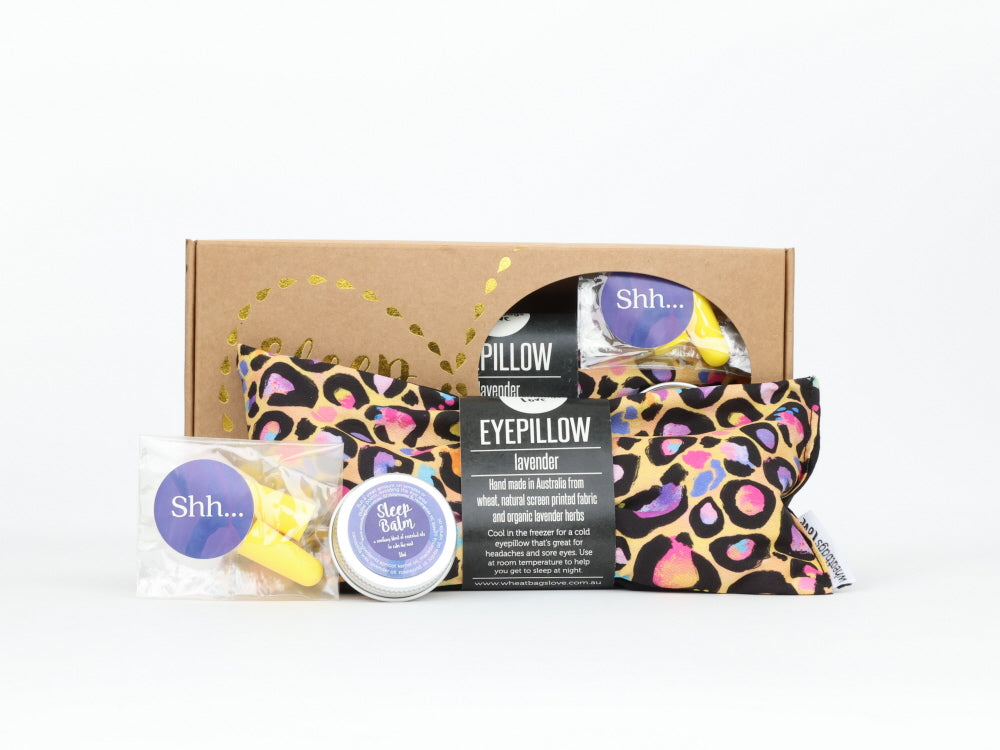 Sleep Gift Pack - Passion Eyepillow, Sleep Balm and Earplugs