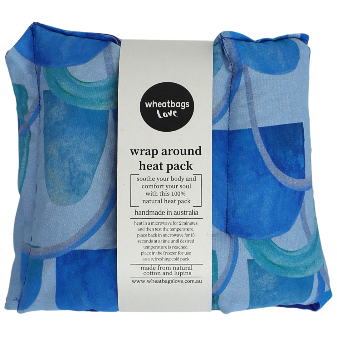 Wrap Around Heat Pack Arches Blue Banded