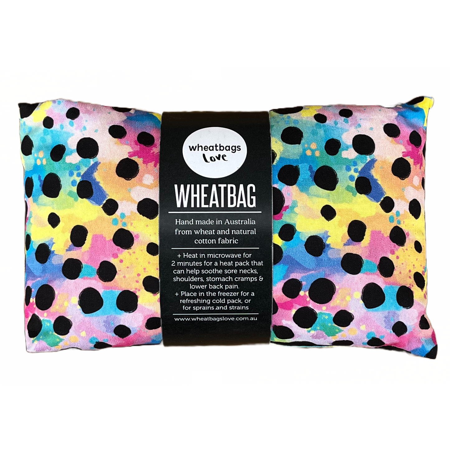 Cheetah Rainbow Wheatbag