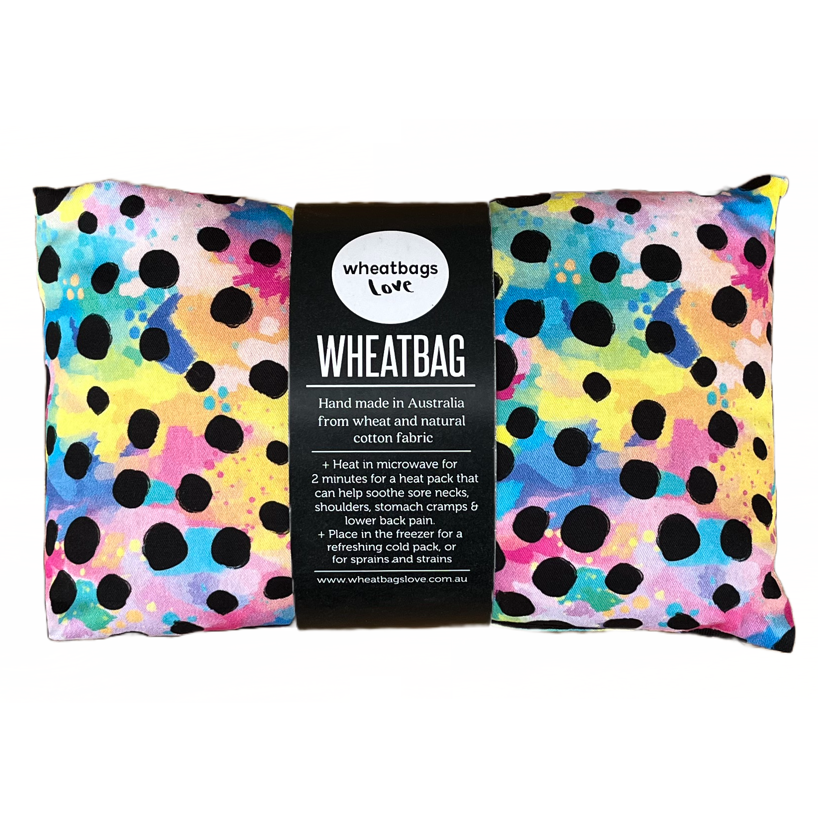 Cheetah Rainbow Wheatbag