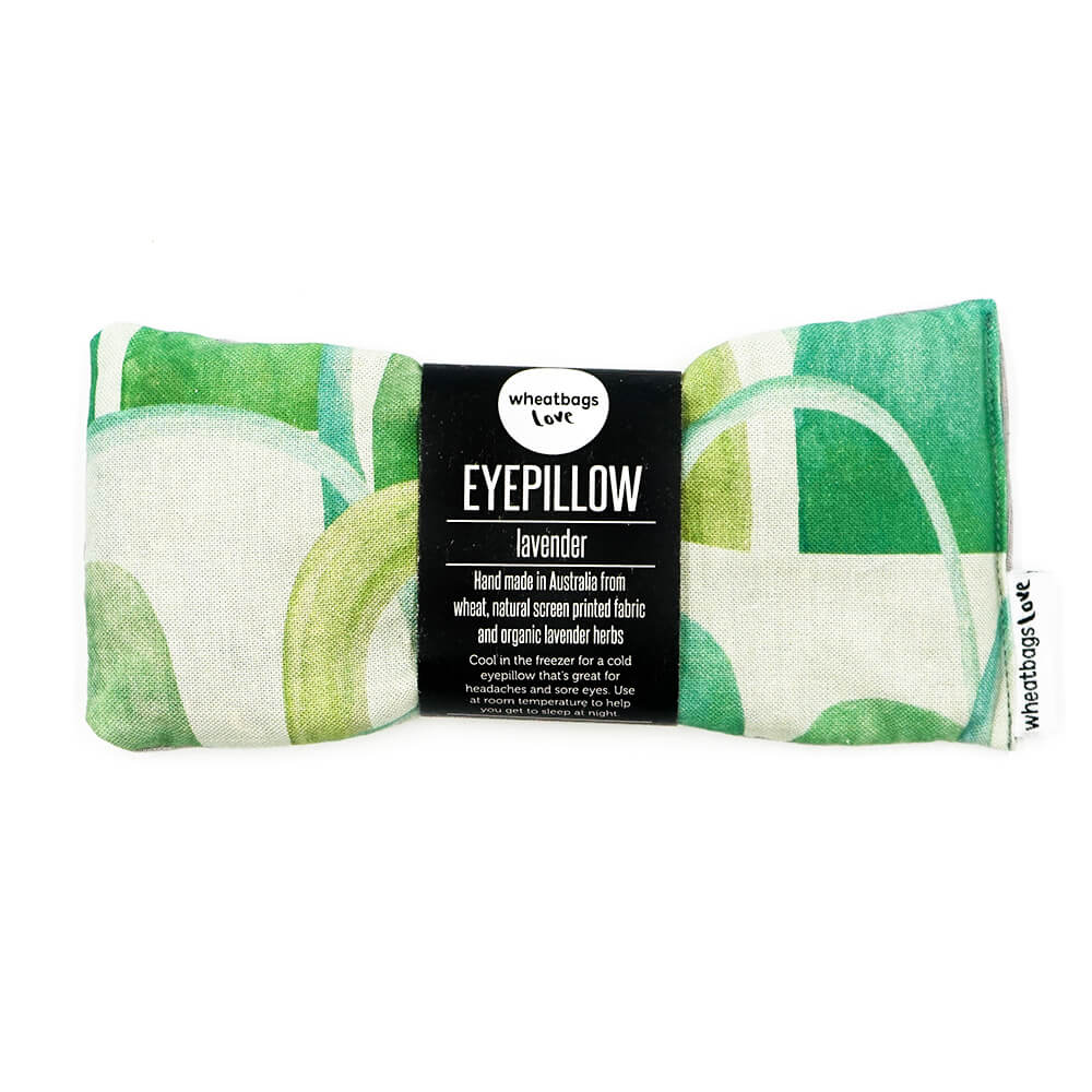 arches green eyepillow