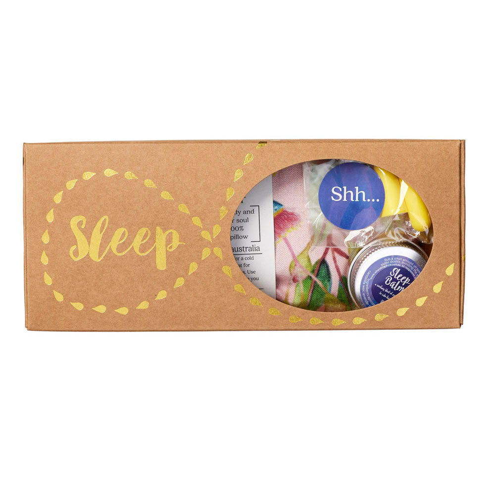 Sleep Gift Pack - Gum Blossom Eyepillow, Sleep Balm and Earplugs