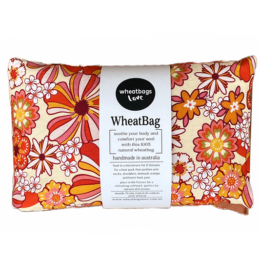 Groovy Flower Orange-Wheatbag