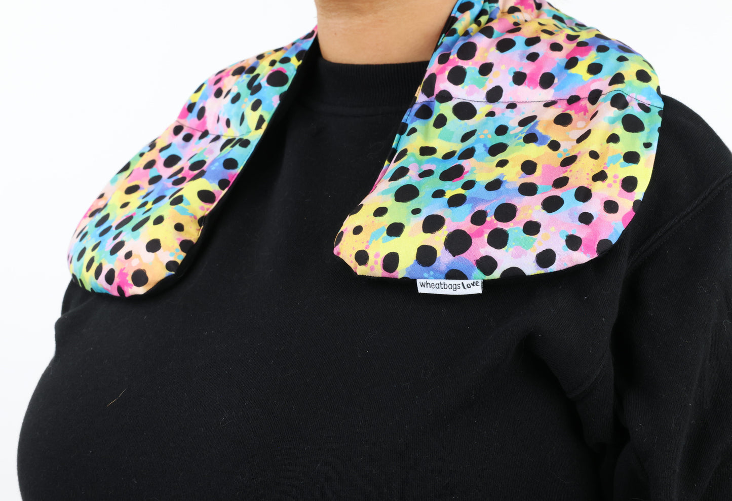 Neck Heat Pack Kasey Rainbow - Rainbow Cheetah