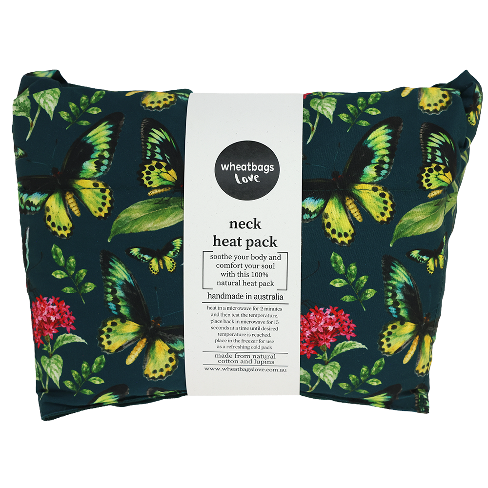 Neck Heat Pack Birdwing Butterfly