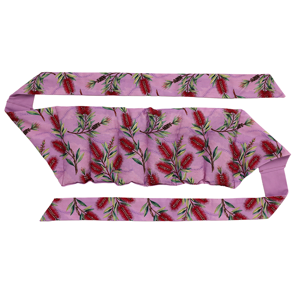 Wrap Around Heat Pack Bottlebrush Straps