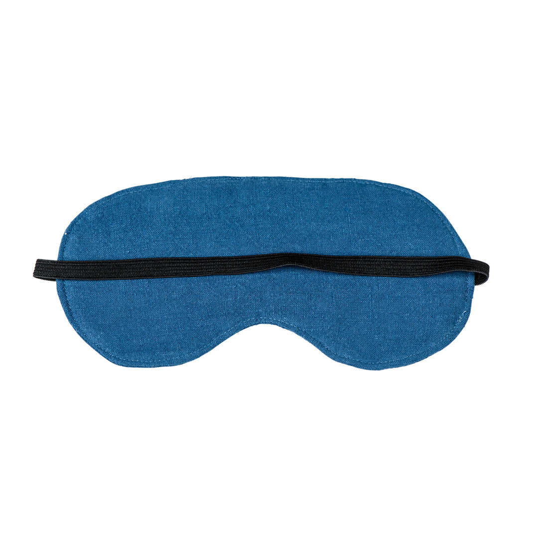 Ocean Luxe Linen EyeMask - back