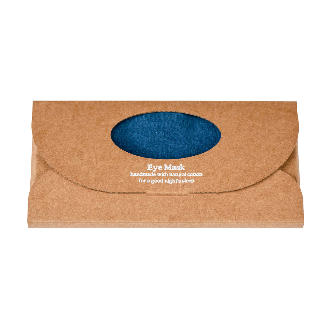 Ocean Luxe Linen EyeMask in box