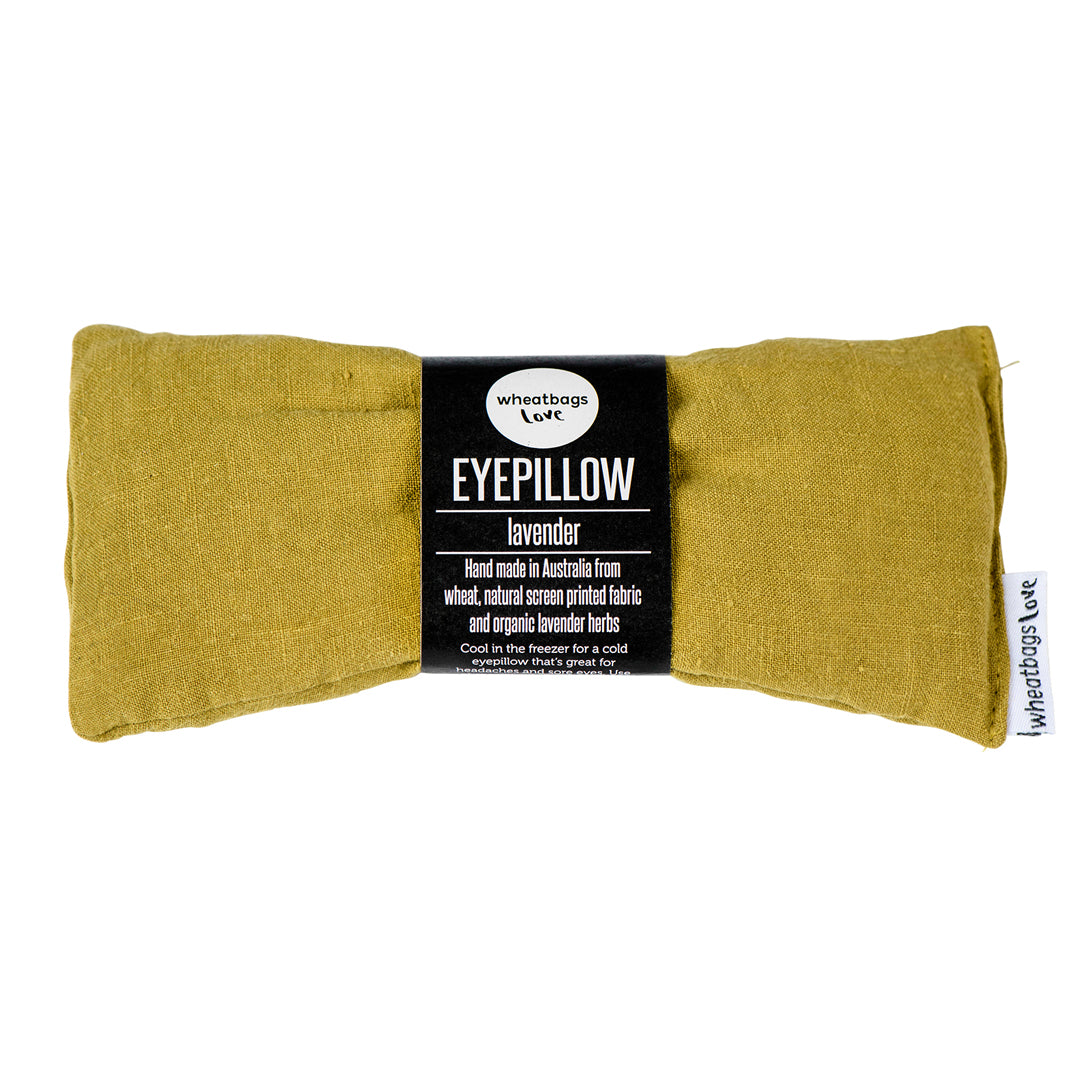 Pistachio Luxe Linen Eye Pillow