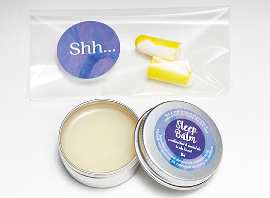 Sleep Gift Pack - Arches Blue Eyepillow, Sleep Balm and Earplugs